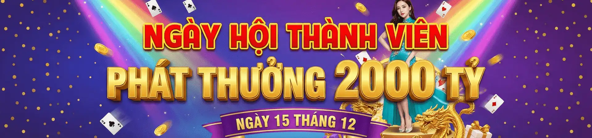Banner nhận thưởng liền tay  cho thành viên mới